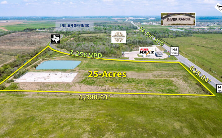 Pictures of Land property located at SWC 000 Hwy 146 & FM 1413, Dayton, TX 77535 for sales - image #1