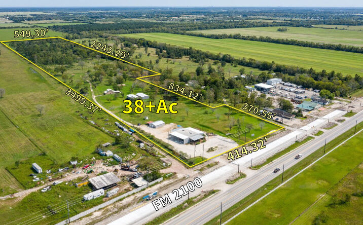 Pictures of Industrial, Office, Retail property located at 21224 FM 2100, Crosby, TX 77532 for sales - image #1