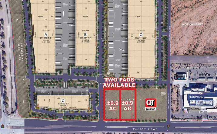 Pictures of Land property located at 9100 E Elliot Rd, Mesa, AZ 85212 for comps - image #1