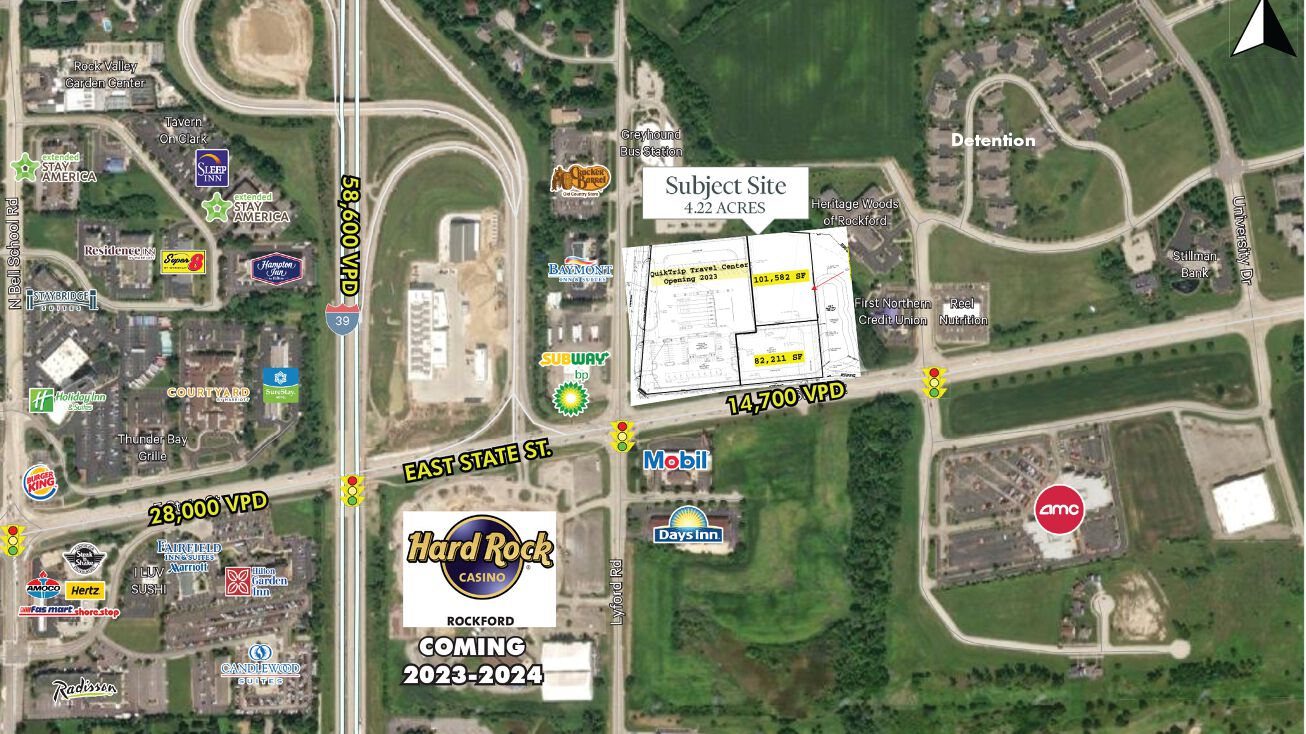 8060 E State St, Rockford, IL 61108 Land for Sale 8060 E. State St.