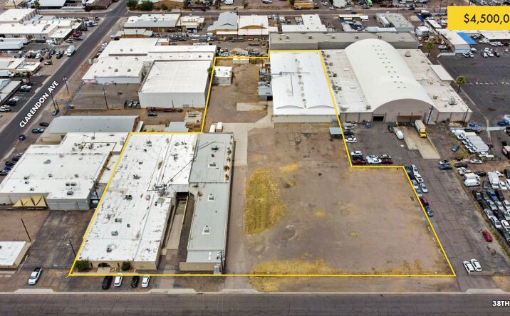 Pictures of Industrial property located at 3820 N 38th Ave, Phoenix, AZ 85019 for comps - image #1