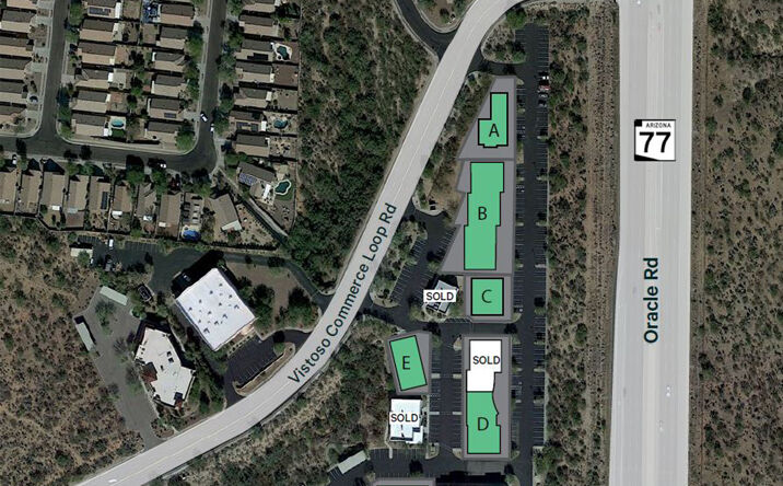 Pictures of Office, Land property located at Vistoso Commerce Loop Rd & Oracle Rd, Oro Valley, AZ 85755 for sales - image #1