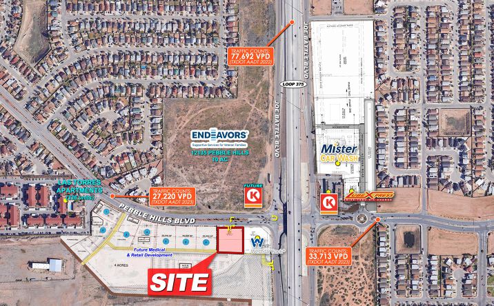 Pictures of Land property located at 12150 Pebble Hills Blvd, El Paso, TX 79936 for sales - image #1