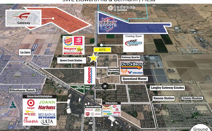 Pictures of Land property located at 20737 E Germann Rd, Queen Creek, AZ 85142 for sales - image #1
