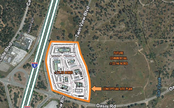 Pictures of Land property located at I-5 & Oasis Rd, Redding, CA, Redding, CA 96003 for sales - image #1