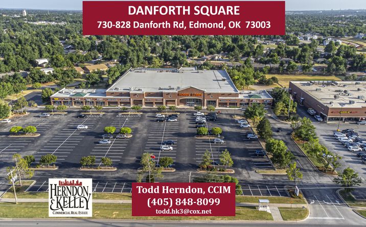 Pictures of Retail property located at 730 - 828 W Danforth Rd, Edmond, OK 73003 for sales - image #1