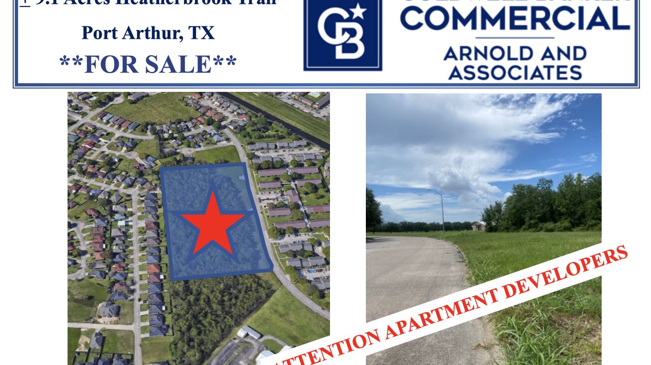 Heatherbrook Trail, Port Arthur, TX 77642 Land for Sale 9.1 Acres