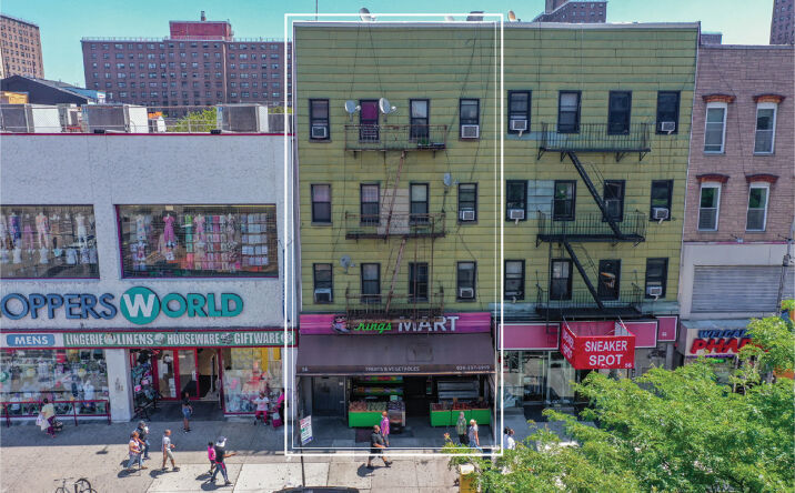 image of property at 58 GRAHAM AVE Brooklyn NY 11206-4068