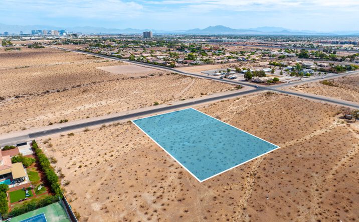 Pictures of Land property located at Richmar Ave, West of Valley View Blvd, Las Vegas, NV 89139 for comps - image #1