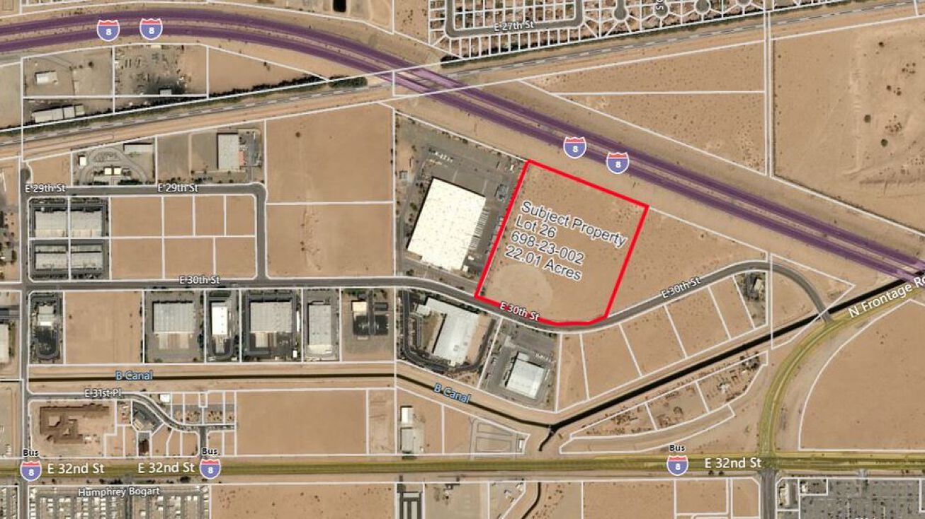 Pictures of Land property located at Avenue 7E & 30th Street, Yuma, AZ 85365 for sales - image #1