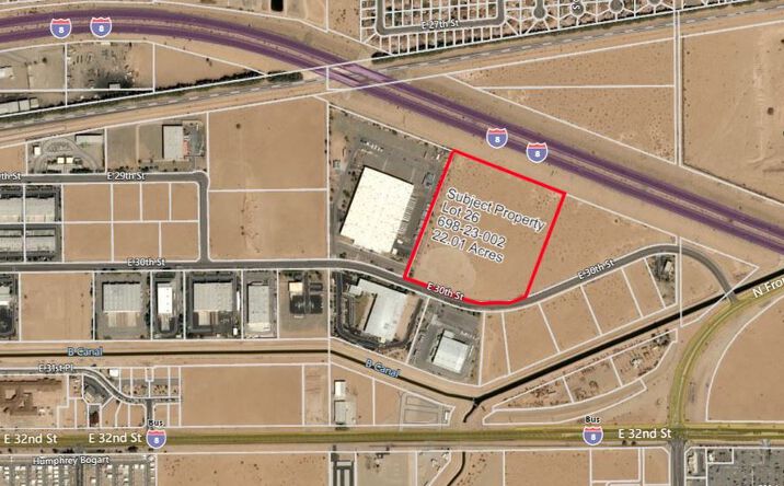 Pictures of Land property located at Avenue 7E & 30th Street, Yuma, AZ 85365 for sales - image #1