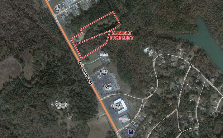 Pictures of Land property located at 2631B - 2633 N Columbia Street, Milledgeville, GA 31061 for sales - image #1