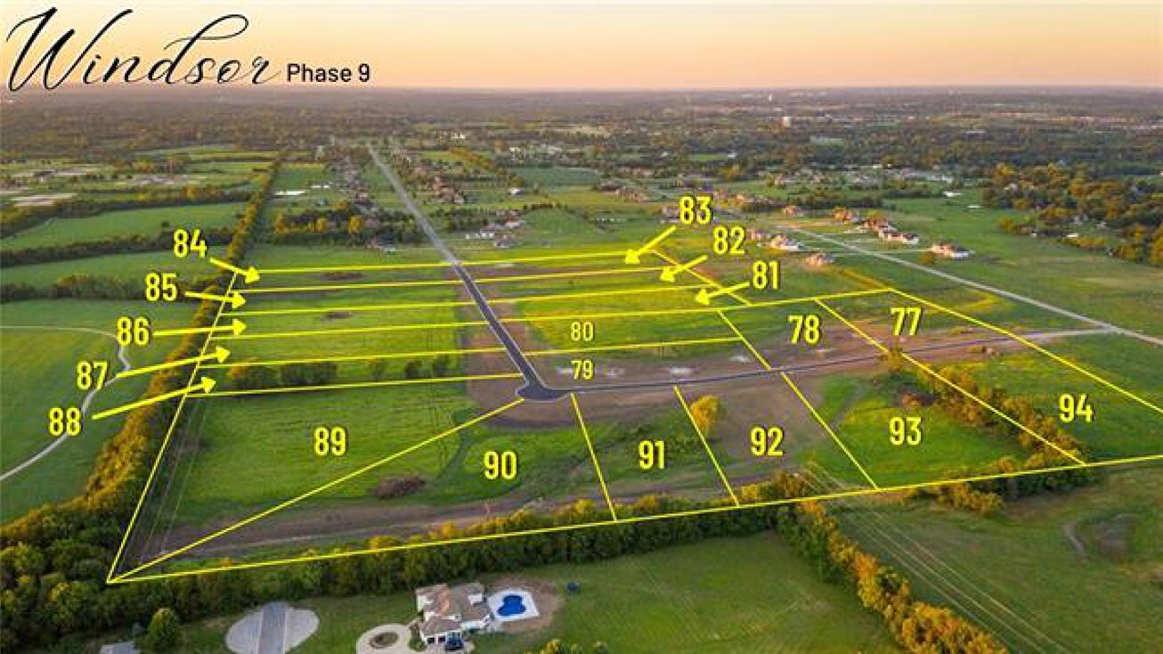 Lot 89 105th Street, Lee's Summit, MO 64086 Land for Sale Lot 89