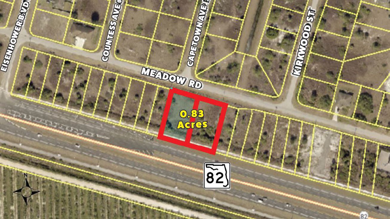 3322 Meadow Rd, Lehigh Acres, FL 33974 Land for Sale 0.83