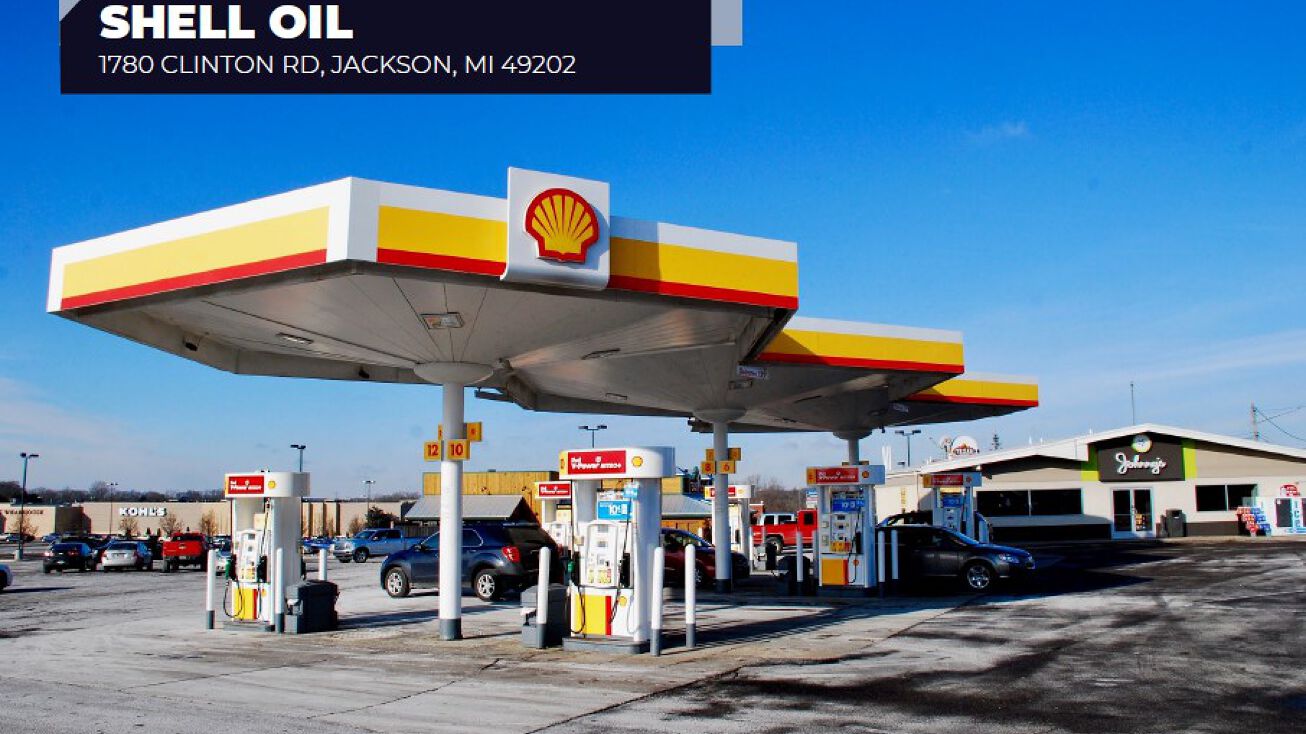 1780 Clinton Rd, Jackson, MI 49202 Retail Property for Sale Shell Oil