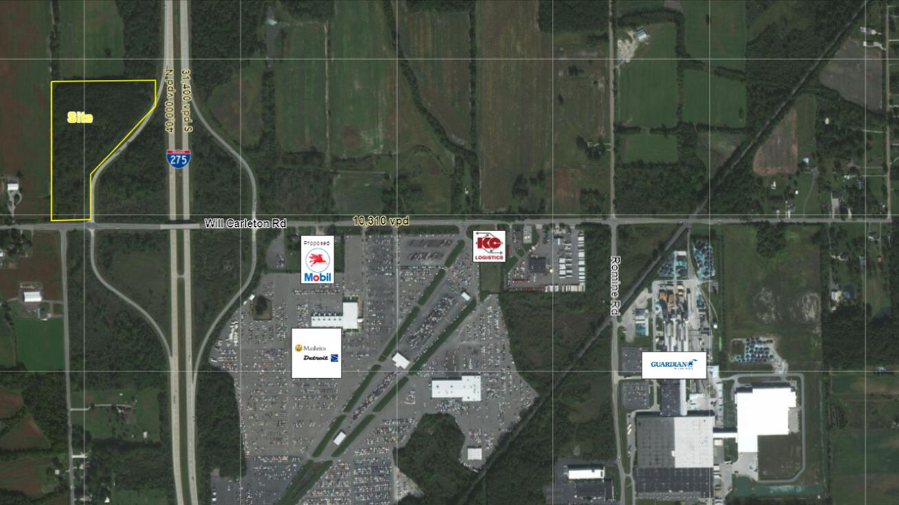 NWC I275 & Will Carleton, New Boston, MI 48164