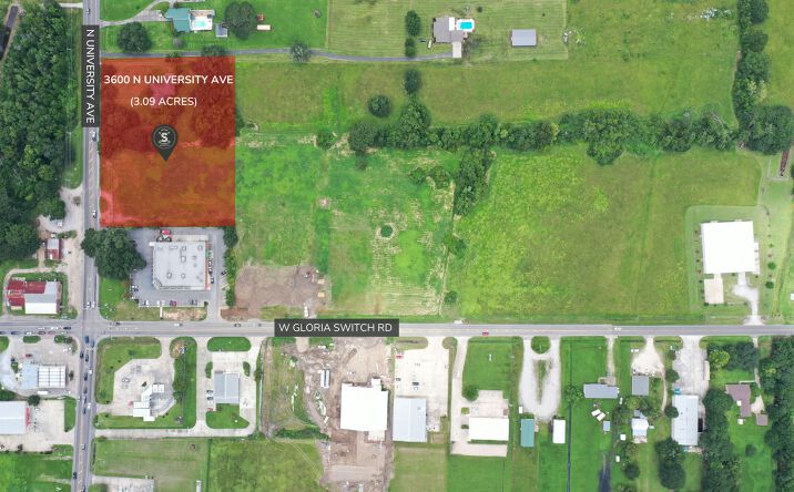 Pictures of Land property located at 3600 Blk N University Ave, Carencro, LA 70520 for sales - image #1