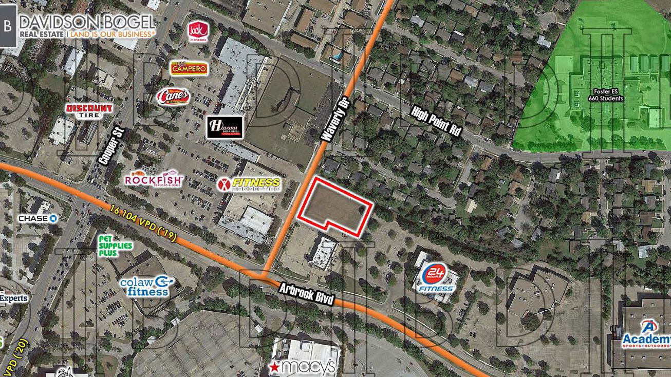 NEQ Arbrook Blvd. & Waverly Dr., Arlington, TX 76015