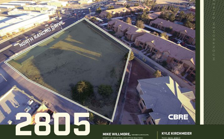 Pictures of Land property located at 2805 N Rancho Dr, Las Vegas, NV 89130 for sales - image #1