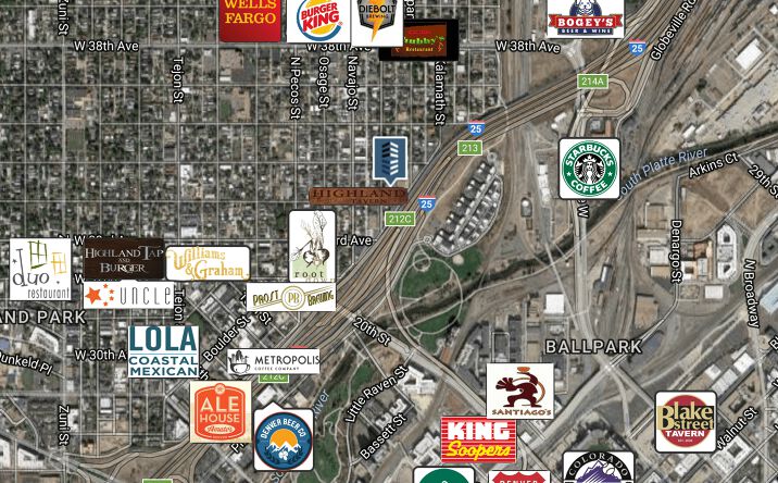 Pictures of Office property located at 3400 Mariposa St, Denver, CO 80211 for comps - image #1