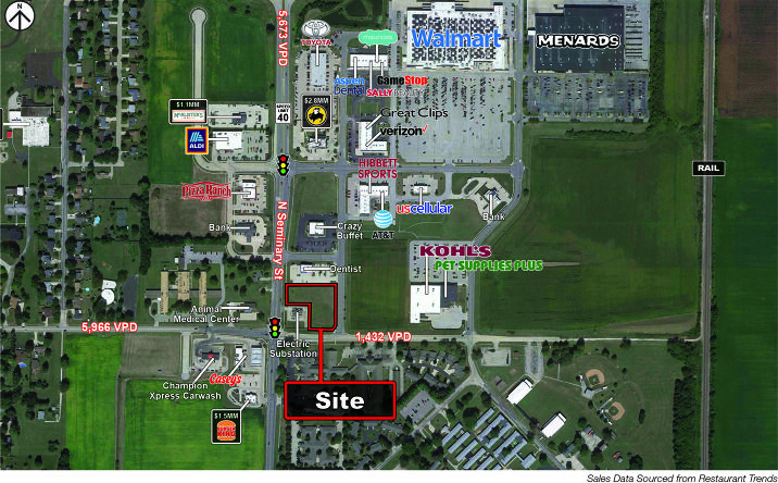 Pictures of Land property located at 100 N Seminary St, Galesburg, IL 61401 for sales - image #1