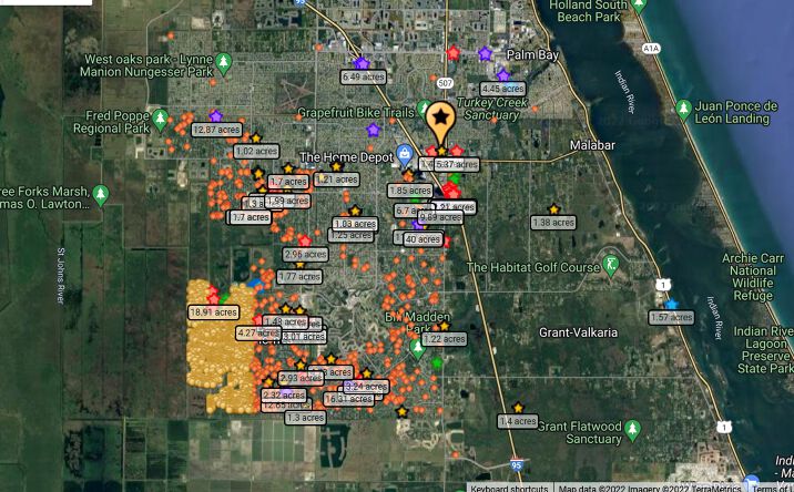 Pictures of Land property located at Multiple Scattered lots in Palm Bay, Palm Bay, FL 32909 for sales - image #1