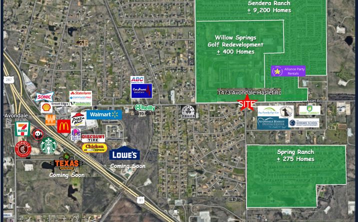 Pictures of Land property located at 1473 Avondale-Haslet Rd, Fort Worth, TX 76052 for sales - image #1