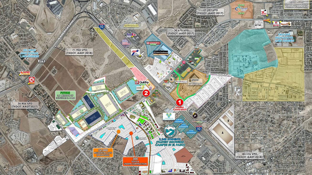 I10 & Eastlake, El Paso, TX 79928