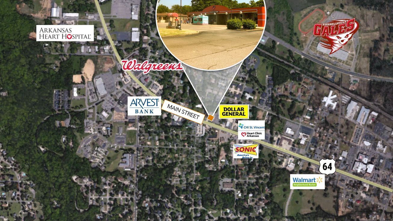 2614 W Main St, Russellville, AR 72801 Special Purpose Property for Sale 2614 W Main Street