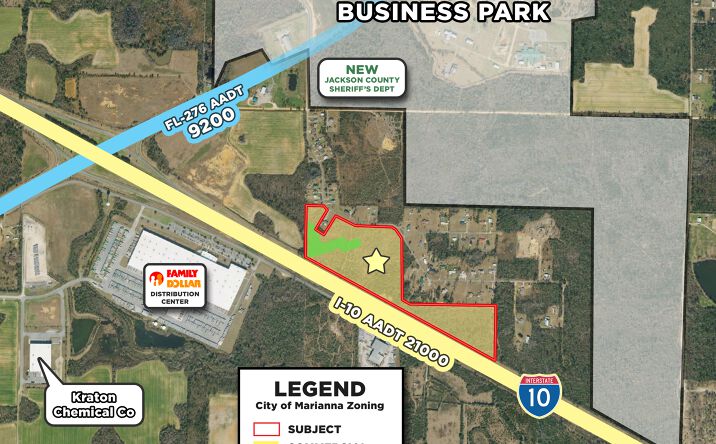 Pictures of Land property located at I-10, Marianna, FL 32448 for sales - image #1