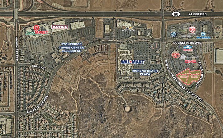 Pictures of Land property located at Auto Mall Dr & Auto Mall Pkwy, Moreno Valley, CA, Moreno Valley, CA 92555 for sales - image #1