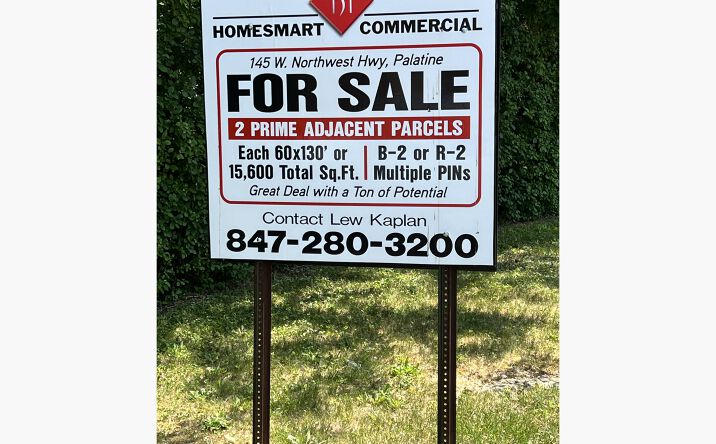 Pictures of Land property located at 145 W Northwest Hwy or  565 & 567 Smith Street Palatine, Palatine, IL 60067 for sales - image #1