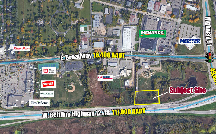 Pictures of Land property located at 1208 E Broadway, Monona, WI 53716 for sales - image #1