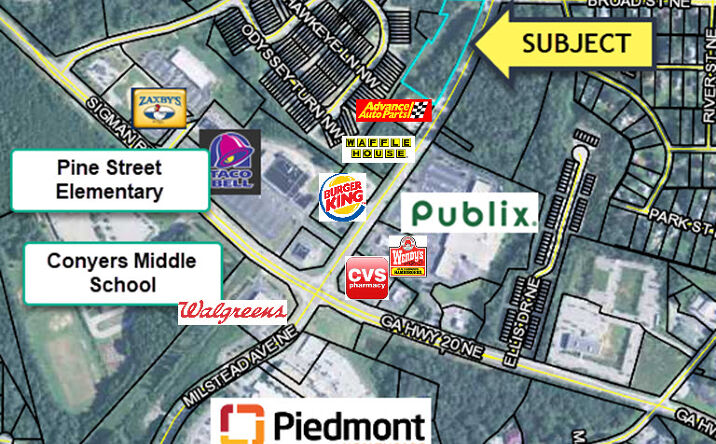Pictures of Land property located at GA-20, Conyers, GA 30012 for sales - image #1