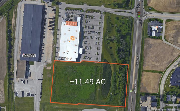 Pictures of Land property located at 795 Veterans Pkwy, Normal, IL 61761 for sales - image #1