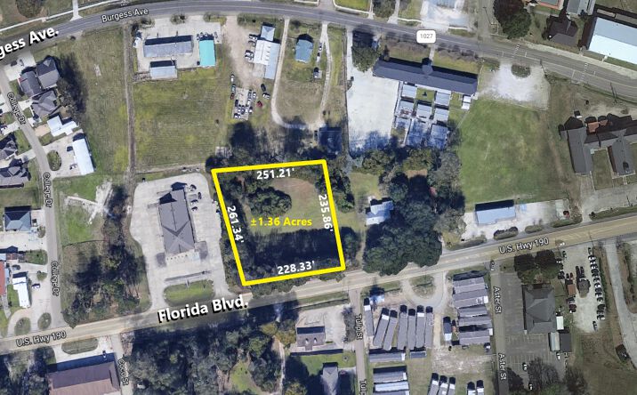 Pictures of Land property located at 10075 Florida Blvd, Walker, LA 70785 for sales - image #1