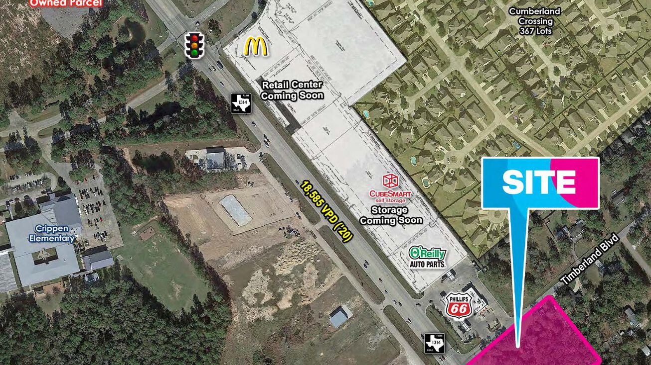 FM 1314 & Timberland Blvd, Porter, TX, Porter, TX 77365 Land for Sale