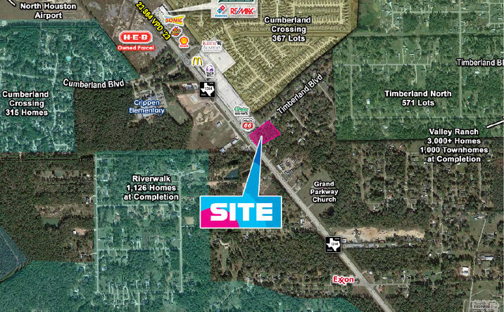 Pictures of Land property located at FM 1314 & Timberland Blvd, Porter, TX, Porter, TX 77365 for sales - image #1