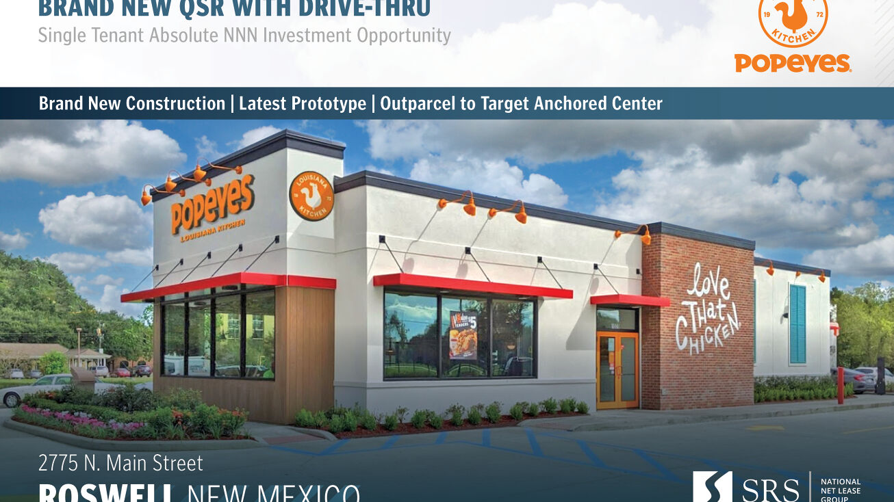 2775 N Main St, Roswell, NM 88201 Retail Property for Sale Popeyes