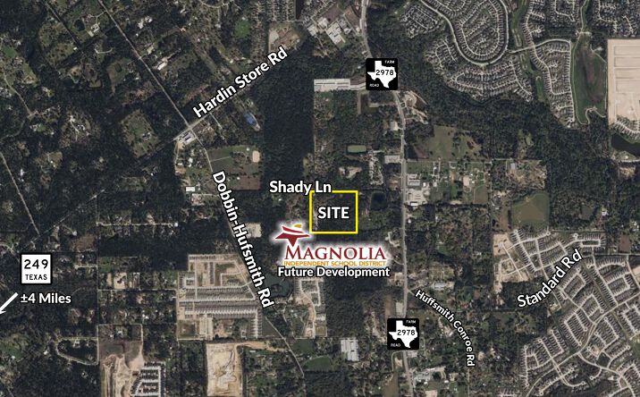 Pictures of Land property located at 2003 Shady Lane, Magnolia, TX 77354 for sales - image #1