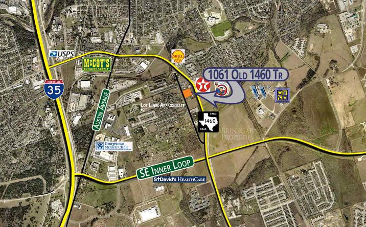 Pictures of Land property located at 1061 Old 1460 Trail, Georgetown, TX 78626 for sales - image #1