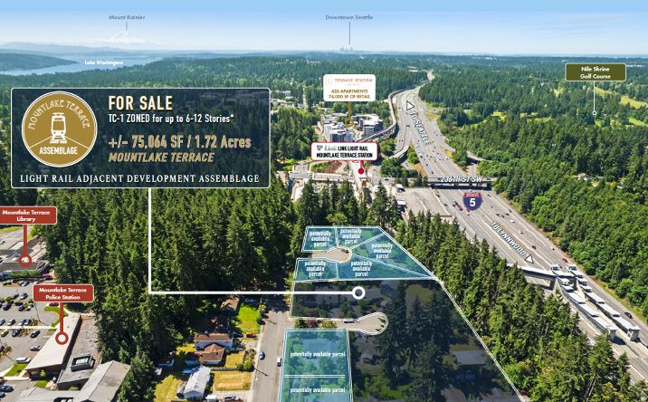 Pictures of Land, Mixed Use, Multifamily property located at 6002 232nd Pl SW, Mountlake Terrace, WA 98043 for sales - image #1