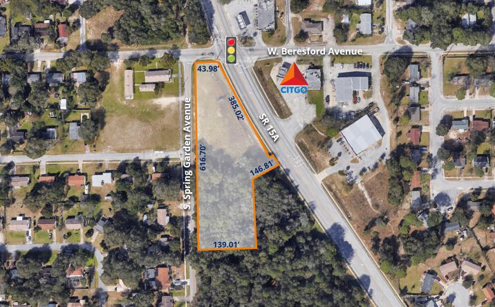 Pictures of Land property located at 915 S. Spring Garden Avenue, Deland, FL 32720 for sales - image #1