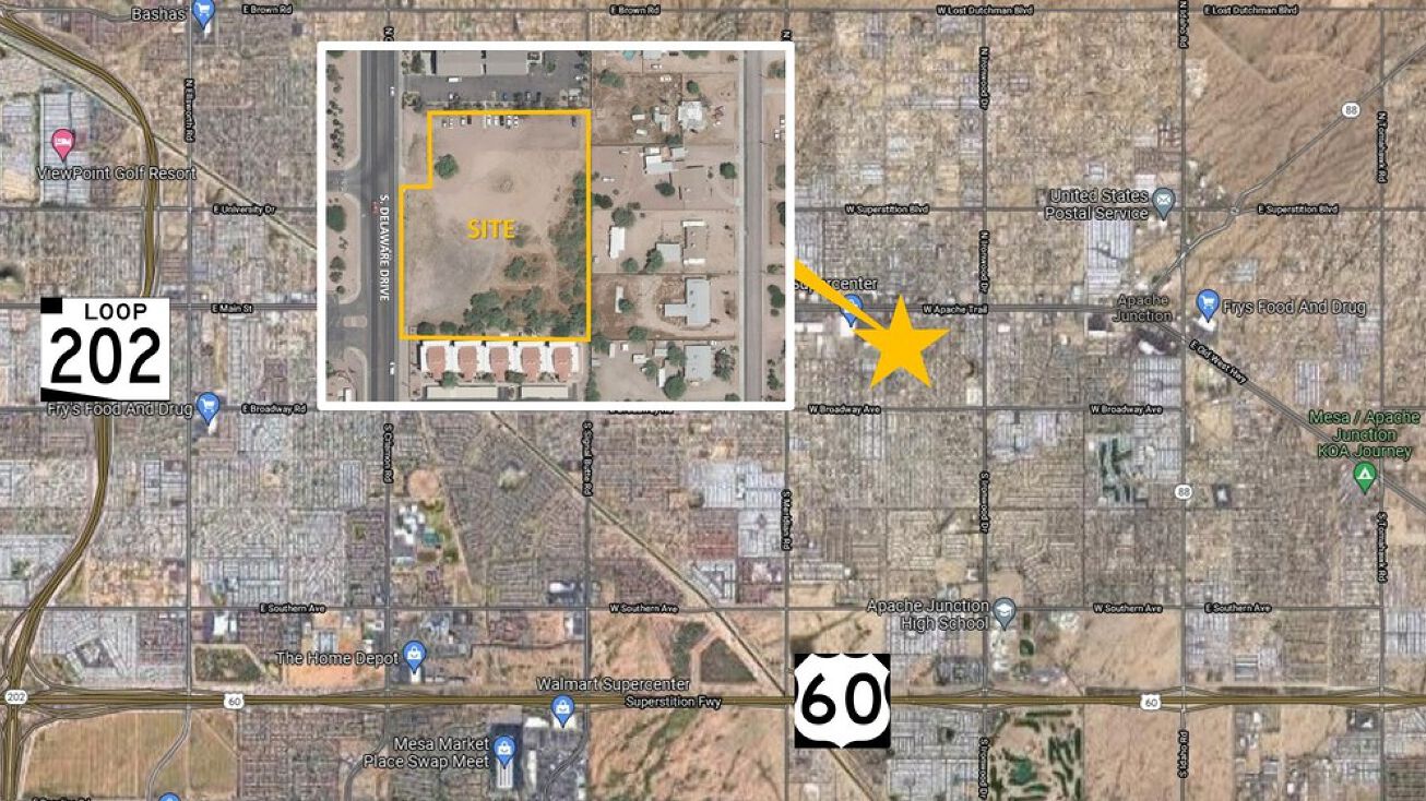 Pictures of Land property located at 161 S Meridian Dr, Apache Junction, AZ 85120 for sales - image #1