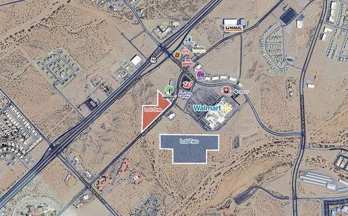 Pictures of Land property located at 15 Acres on Northrise, Las Cruces, NM 88011 for sales - image #1