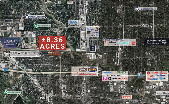 Pictures of Land property located at 6101 Eureka St, Houston, TX 77008 for sales - image #1