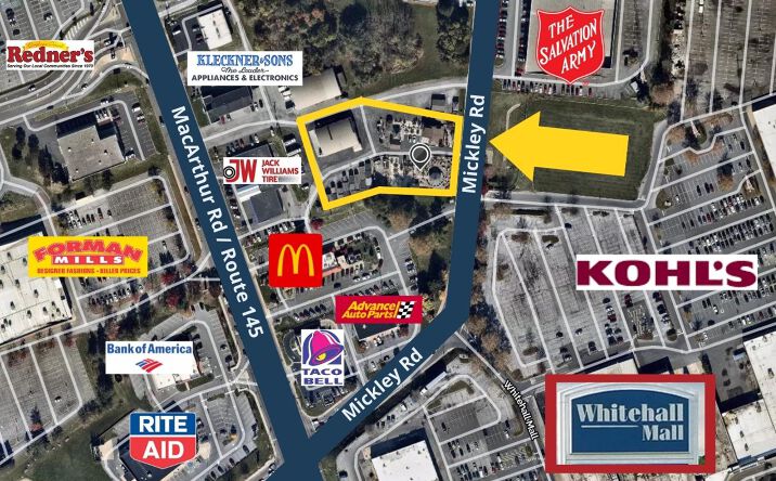 Pictures of Retail property located at 1176 Mickley Rd, Fullerton, PA 18052 for comps - image #1