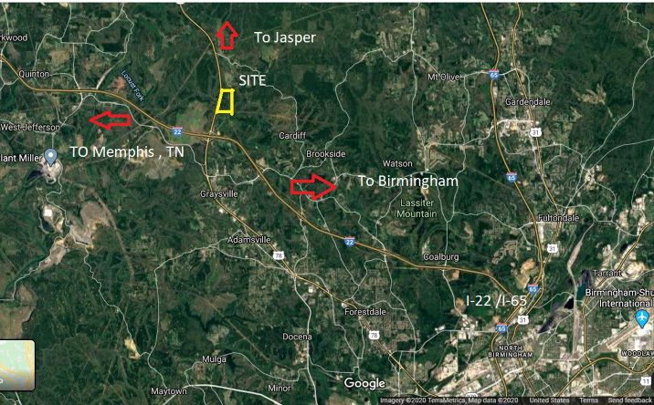 Pictures of Land property located at 5111 Hwy 78 E, Graysville, AL 35073 for sales - image #1
