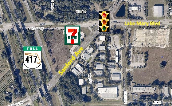 Pictures of Land property located at S Sanford Ave, Sanford, FL 32773 for sales - image #1
