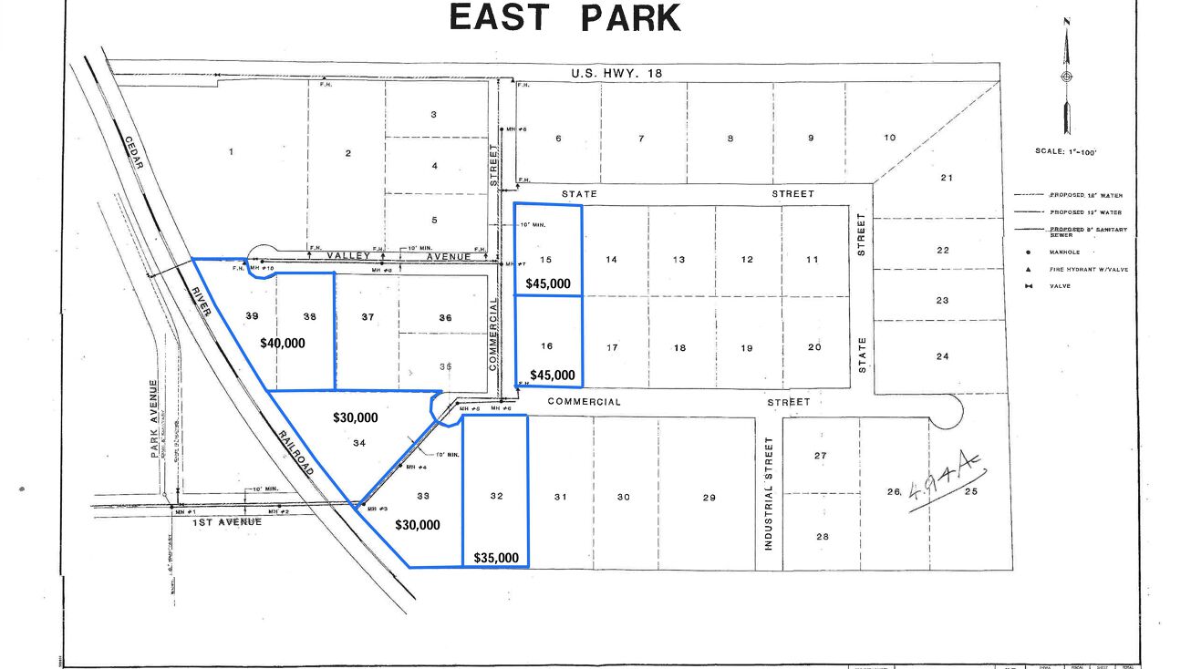 Commercial Street, Charles City, IA 50616 Land for Sale Commercial